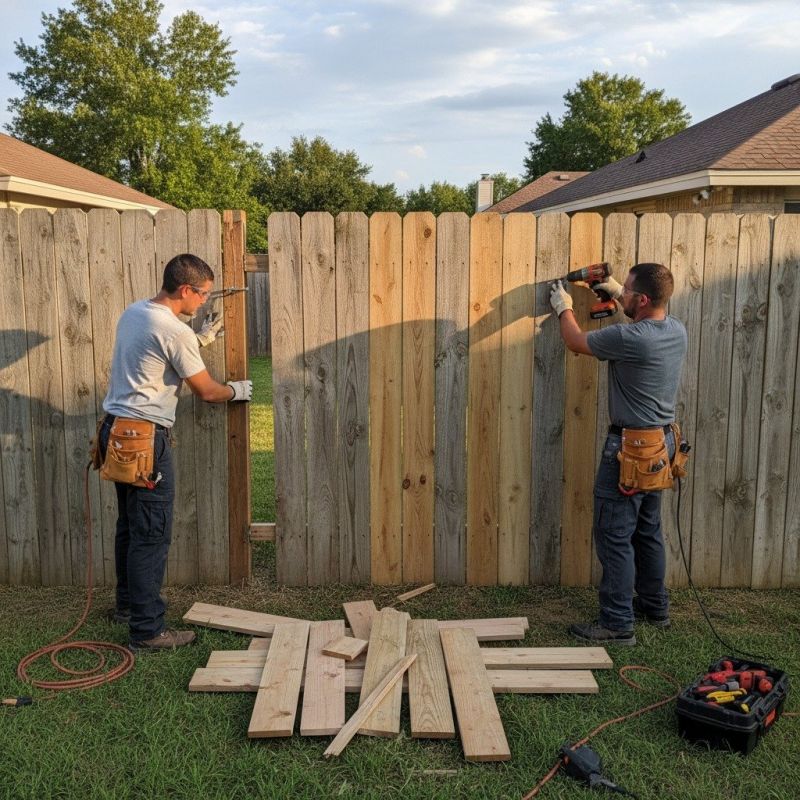 Wood Fencing